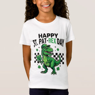 Frohes St Pat-Rex Tag Dinosaurien-Party T-Shirt