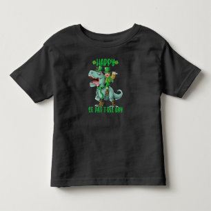 Frohes St Pat Trex Tag Dinosaurier Kleinkind St Pa T-shirt