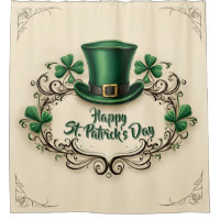 Frohes St. Patrick’s Day Shamrock-Design