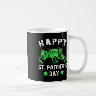 Frohes St Patrick's Day Traktor Lustiger Kleiner J Kaffeetasse