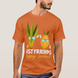 Frohes Sukkot-Fest Lulav-Palme Israelitisch Jüdisc T-Shirt