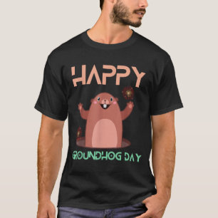 Frohes Tag des Murmeltieres 2025 Liebhaber Kostüm T-Shirt