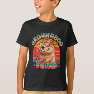 Frohes Tag des Murmeltieres 2025 Lustige Murmeltie T-Shirt