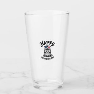 Frohes Tag des Murmeltiers Vintage Gravur Shirt De Glas