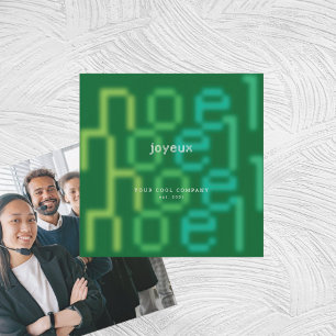 FROHES WEIHNACHTEN TECH FONT FIRMENFOTO WEIHNACHTE