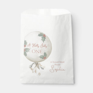 Fröhlich Fröhliche EIN Weihnachten Vintage Ballon Geschenktütchen