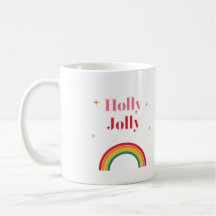 Fröhlich Fröhliche Retro 70er Regenbogen Weihnacht