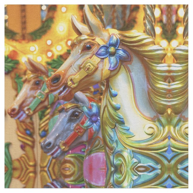 Fröhlich-gehen-rundes Kaleidoskopgewebe 8 Stoff (Nahaufnahme)