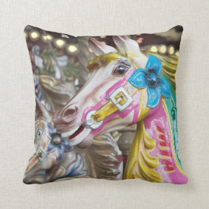 Fröhlich-gehen-rundes Kissen 10 Reihe