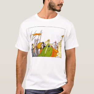 Fröhlich geht sie T-Shirt