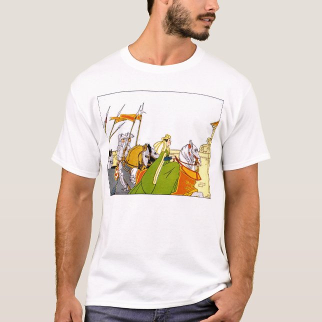Fröhlich geht sie T-Shirt (Vorderseite)