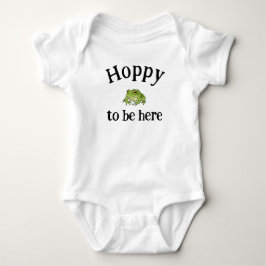 Fröhlich hier zu sein Kinder-Shirt Baby Strampler