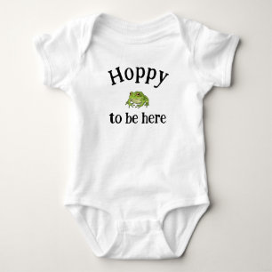 Fröhlich hier zu sein Kinder-Shirt Baby Strampler