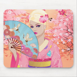 Fröhlich in Japan Mousepad