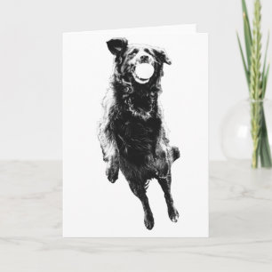 Fröhlich in sanfter Bewegung Karte