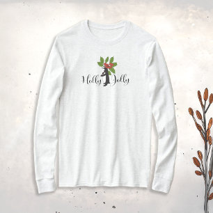 Fröhlich Lustiger Süßer Pinguin Weihnachten T-Shirt