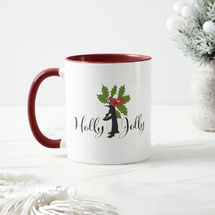 Fröhlich Lustiger Süßer Pinguin Weihnachten Tasse