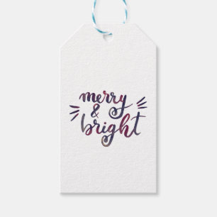 Fröhlich und hell - bordeauxrot geschenkanhänger