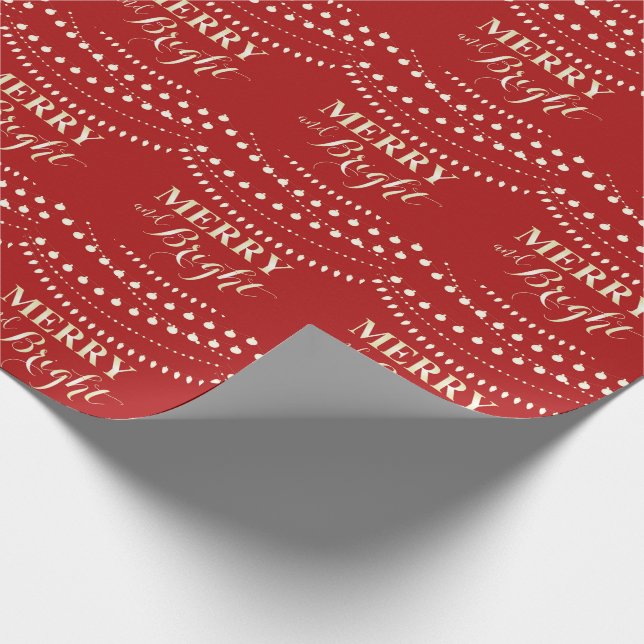 Fröhlich und Hell Geschenkpapier (Ecke)