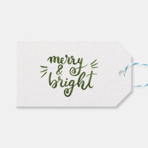 Fröhlich und hell - grün geschenkanhänger