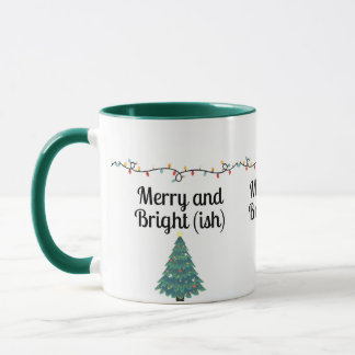 Fröhlich und Hell(lich) Lustiger Weihnachts-Feier Tasse