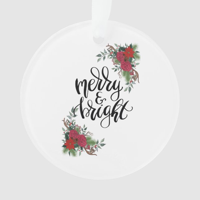 Fröhlich und hell ornament (Vorderseite)