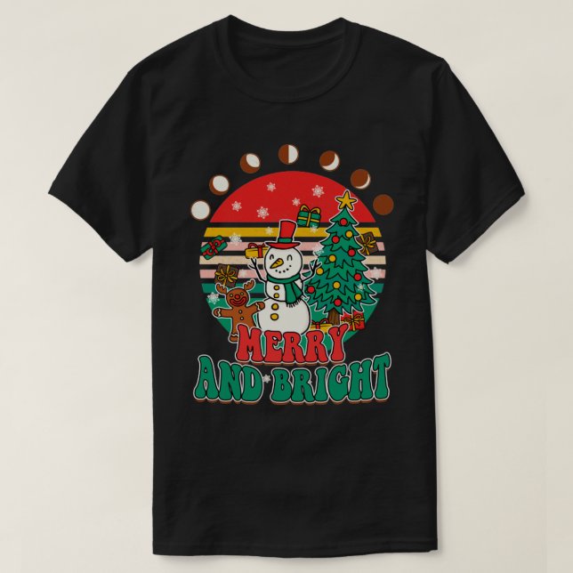 fröhlich und hell T-Shirt (Design vorne)