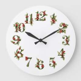 Fröhlich und Lustig Große Wanduhr