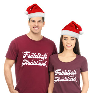 Fröhlich und Strahlend Merand Bright Christmas T-Shirt