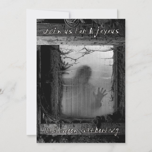 fröhliche Ansammlung Einladung (Vorderseite)