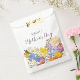 Fröhliche Blüten am Muttertag Geschenktütchen