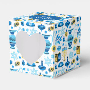 Fröhliche Chanukka-Geschenkbox Geschenkschachtel