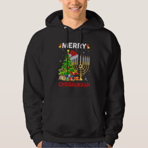 Fröhliche Chrismukkah 2021 Frohes Hanukkah Weihnac Hoodie