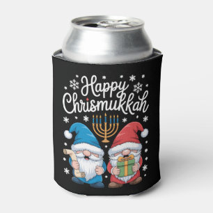Fröhliche Chrismukkah Gnome Menora Chanukka Xmas Dosenkühler