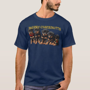 Fröhliche Chrismutts Weihnachtsfeiertage Welpen Fe T-Shirt