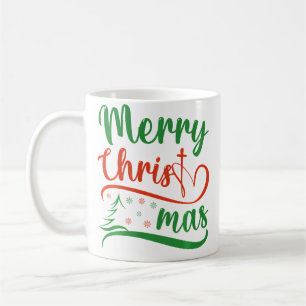Fröhliche Christ Mas Christliche Weihnachten Jesus Kaffeetasse