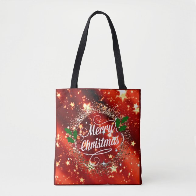 Fröhliche Christmans, Glitzer und Glanz, (Vorderseite)