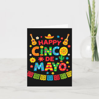 Fröhliche Cinco de Mayo Bekleidung Männer Frauen K Karte