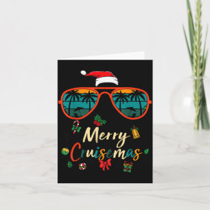 Fröhliche Cruisemas 2025 Xmas Weihnachtsmann Renti Karte