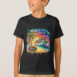 Fröhliche Cruisemas Familienkreuzfahrt Weihnachten T-Shirt