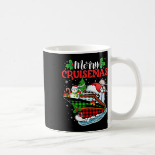 Fröhliche Cruisemas Familienkreuzfahrt Weihnachtss Kaffeetasse