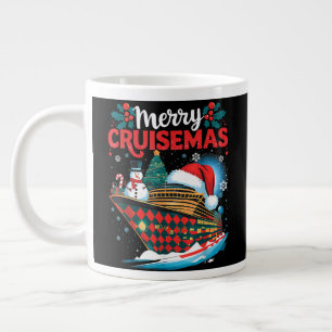 Fröhliche Cruisemas Lustige Familienweihnachten Jumbo-Tasse