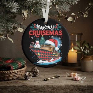 Fröhliche Cruisemas Lustige Familienweihnachten Ornament