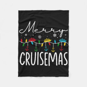 Fröhliche Cruisemas Weihnachten Familie Cruisin Lu Fleecedecke