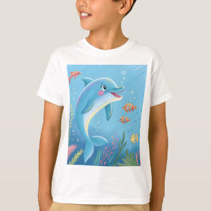 Fröhliche Delfin-Momente T-Shirt