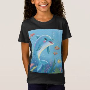 Fröhliche Delfin-Momente T-Shirt