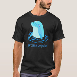 Fröhliche Delphine Sonnenaufgang Grundschule Ut Sp T-Shirt