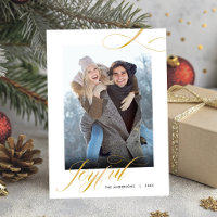 Fröhliche elegante Schrift Foto Weihnachten