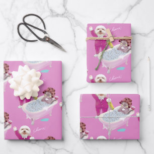 Fröhliche Entspannung Geschenkpapier Set