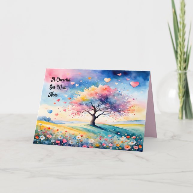 Fröhliche Erholung nach der Operation Karte (Vorderseite)